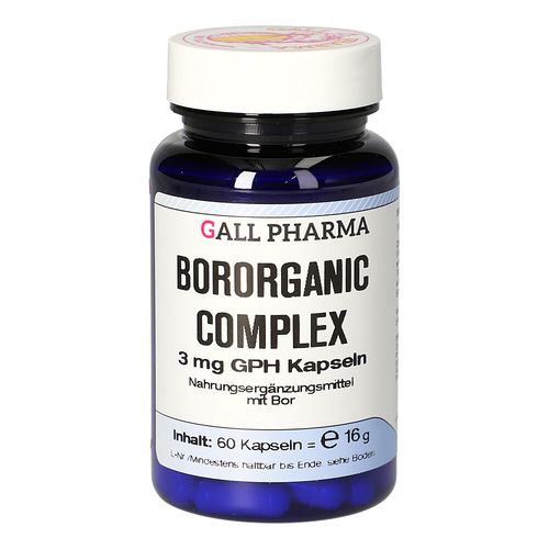 Bororganic complex 3MG GPH Kapseln, 60 ST, Hecht-Pharma GmbH