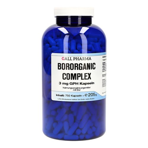 Bororganic complex 3MG GPH Kapseln, 750 Stk., Hecht-Pharma GmbH