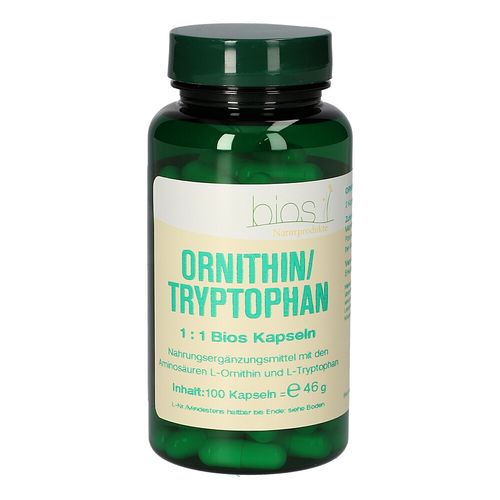 Ornithin/Tryptophan 1:1 Bios Kapseln, 100 Stk., Bios Medical Services
