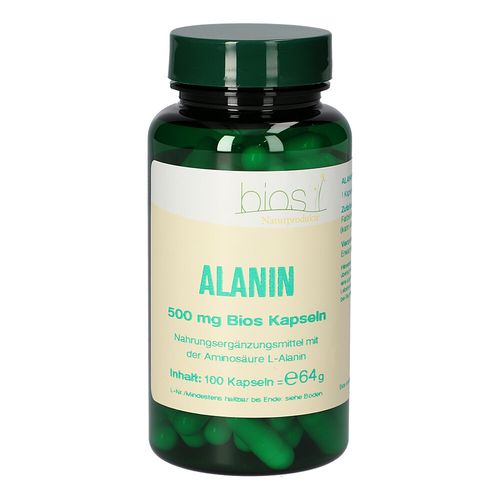 Alanin 500mg Bios Kapseln, 100 Stk., Bios Medical Services