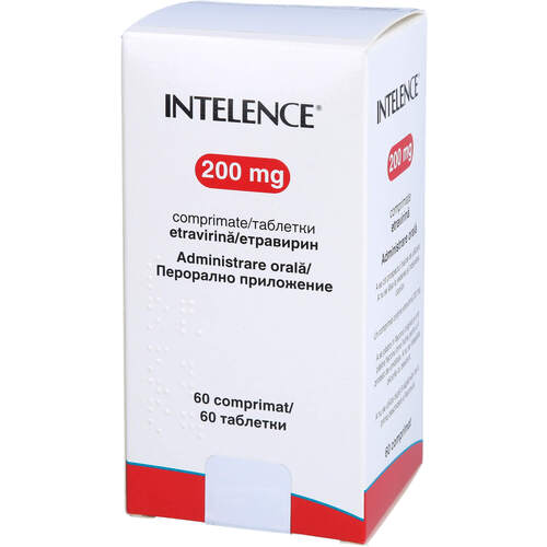 INTELENCE 200mg Tabletten, 60 Stk., Haemato Pharm GmbH