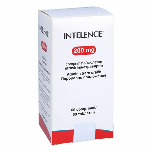 INTELENCE 200mg Tabletten, 60 Stk., Haemato Pharm GmbH