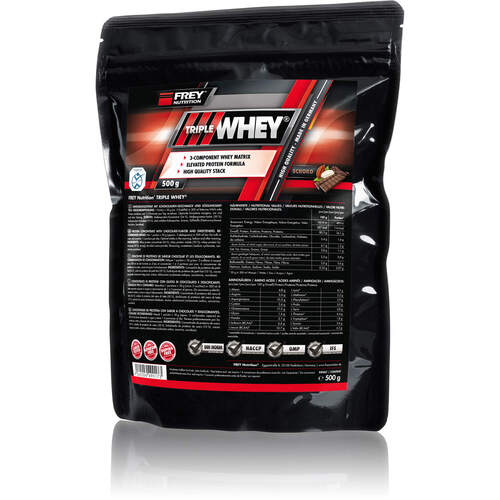 Triple Whey Schoko, 500 g, Konzept16drei GmbH