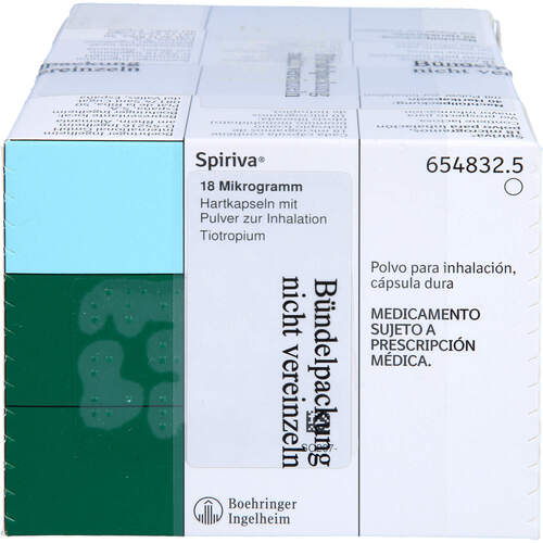 Spiriva 18 ug Kapseln m. Inhalationspul. Nachfll, 90 Stk., kohlpharma GmbH