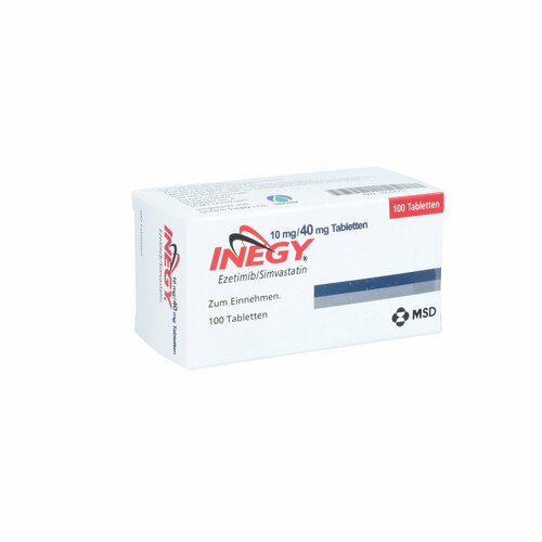 Inegy 10mg/40mg Tabletten, 100 ST, Orifarm GmbH