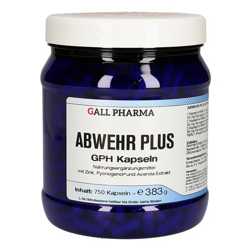 Abwehr Plus GPH Kapseln, 750 Stk., Hecht-Pharma GmbH