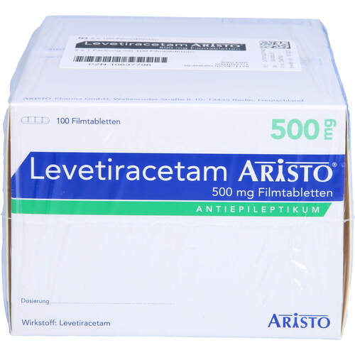 Levetiracetam Aristo 500mg Filmtabletten, 200 Stk., Aristo Pharma GmbH