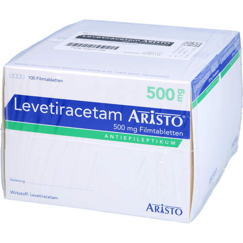 Levetiracetam Aristo 500mg Filmtabletten, 200 Stk., Aristo Pharma GmbH
