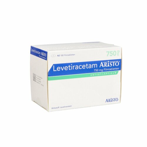 Levetiracetam Aristo 750mg Filmtabletten, 100 Stk., Aristo Pharma GmbH