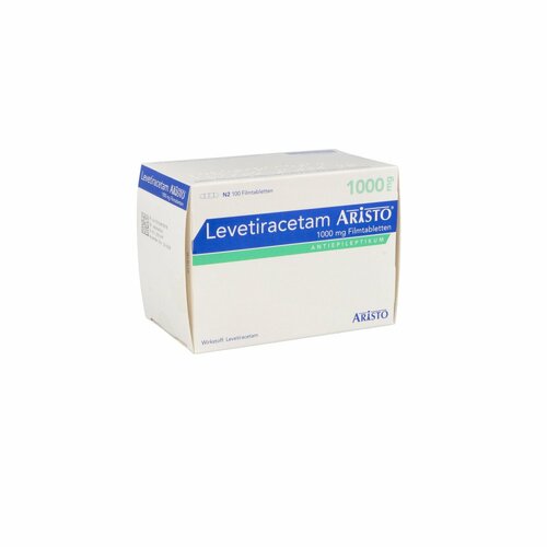 Levetiracetam Aristo 1000mg Filmtabletten, 100 Stk., Aristo Pharma GmbH