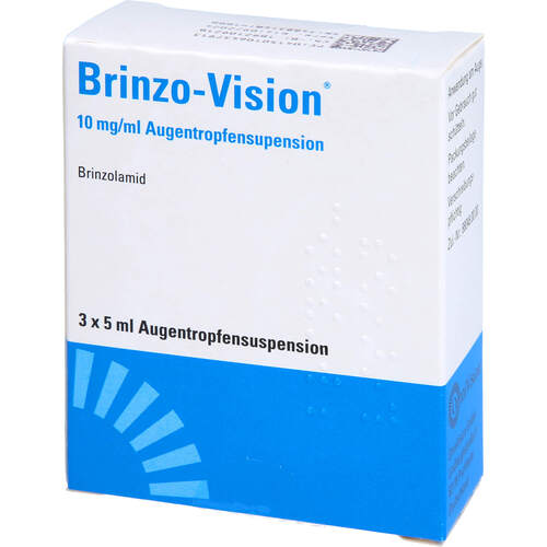 Brinzo-Vision 10 mg/ml Augentropfensuspension, 3x5 ml, Omnivision GmbH