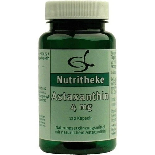 Astaxanthin 4mg, 120 ST, 11 A Nutritheke GmbH