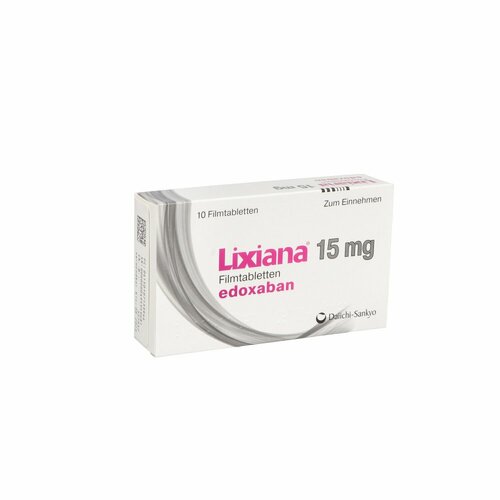 LIXIANA 15mg Filmtabletten, 10 Stk., Daiichi Sankyo Deutschland GmbH