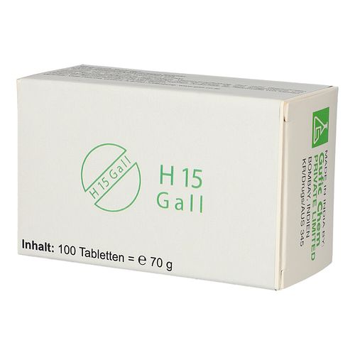 H15 Gall Weihrauchtabletten, 100 Stk., Gall-Pharma GmbH