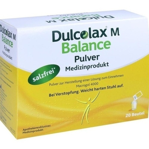 DULCOLAX M Balance Pulver Medizinprodukt, 20x10 g, Sanofi-Aventis Deutschland GmbH