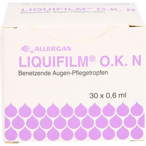 LIQUIFILM O.K. N Augentropfen, 30x0,6 ml, AbbVie Deutschland GmbH & Co. KG