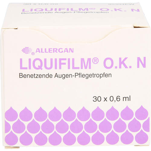 LIQUIFILM O.K. N Augentropfen, 30X0.6 ml, AbbVie Deutschland GmbH & Co. KG