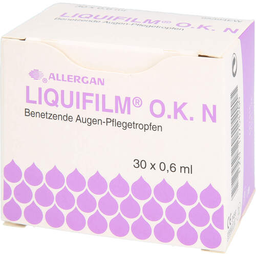 LIQUIFILM O.K. N Augentropfen, 30x0,6 ml, AbbVie Deutschland GmbH & Co. KG