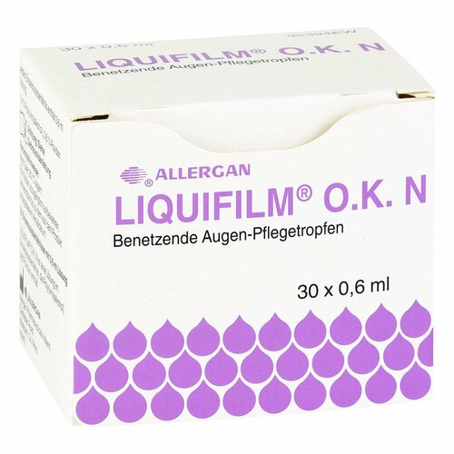 LIQUIFILM O.K. N Augentropfen, 30X0.6 ml, AbbVie Deutschland GmbH & Co. KG