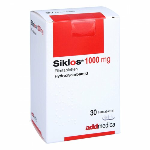Siklos 1000 mg Filmtabletten 30 ST, 30 Stk., Orifarm GmbH