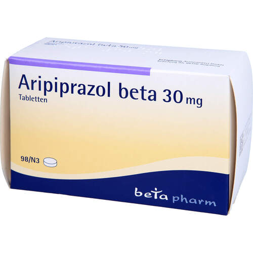Aripiprazol beta 30mg Tabletten, 98 Stk., betapharm Arzneimittel GmbH