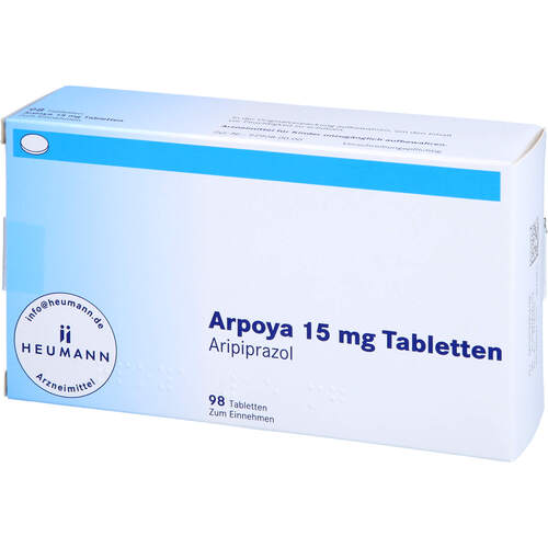Arpoya 15mg Tabletten, 98 Stk., Heumann Pharma GmbH & Co. Generica KG