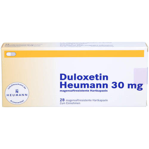 Duloxetin Heumann 30mg magensaftres. Hartkapseln, 28 Stk., Heumann Pharma GmbH & Co. Generica KG