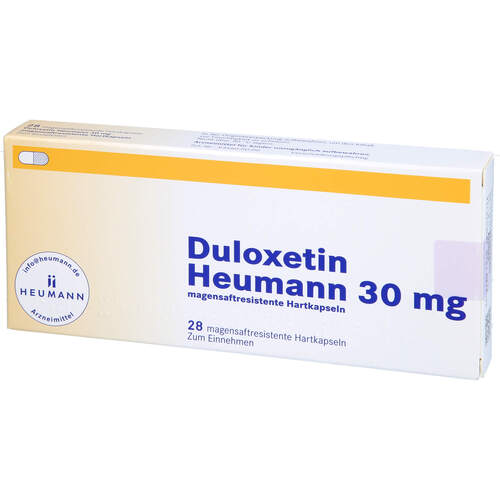 Duloxetin Heumann 30mg magensaftres. Hartkapseln, 28 Stk., Heumann Pharma GmbH & Co. Generica KG
