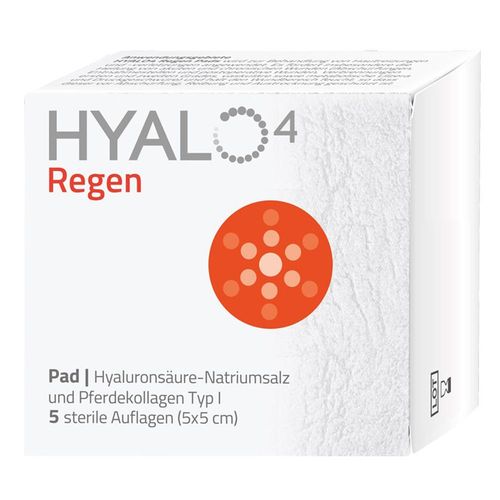 Hyalo 4 Regen Bioaktive Wundauflage 5x5cm, 5 Stk., GhM GmbH (Gesellschaft f&uuml;r hochwertige Medizinprodukte GmbH)