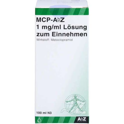 MCP-AbZ 1mg/ml Lösung zum Einnehmen, 100 ml, Abz Pharma GmbH