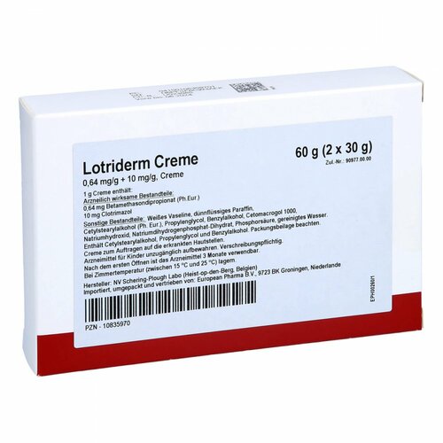 Lotriderm Creme, 60 g, European Pharma B.V.