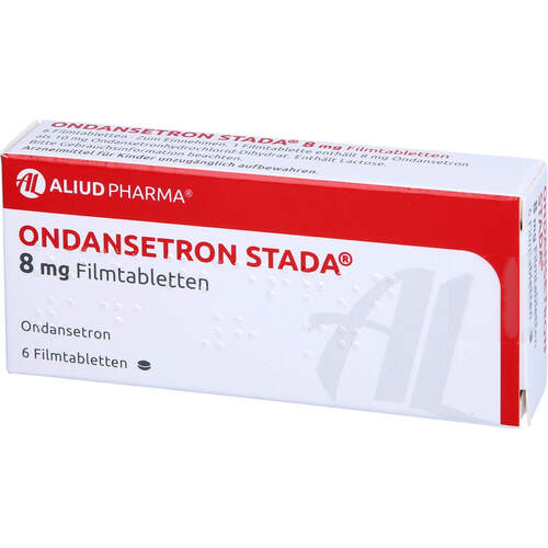 ONDANSETRON STADA 8 mg Filmtabletten ALIUD, 6 st, Aliud Pharma GmbH