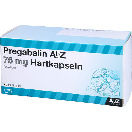 Pregabalin AbZ 75 mg Hartkapseln, 70 Stk., Abz Pharma GmbH
