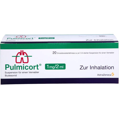 Pulmicort 1mg/2ml Suspension f.einen Vernebler, 20X2 ML, Axicorp Pharma GmbH