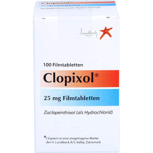 CLOPIXOL 25 mg Filmtabletten, 100 Stk., Orifarm GmbH
