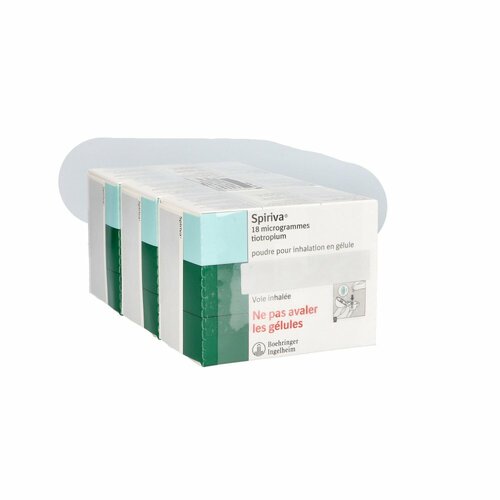 Spiriva 18ug Kapseln m. Inhalationspulver Nachfüll, 90 Stk., European Pharma B.V.