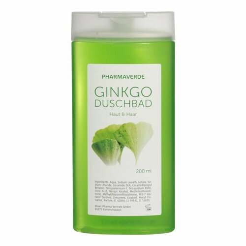 Pharmaverde Ginkgo Duschbad, 200 ml, Maier Pharma Vertrieb GmbH