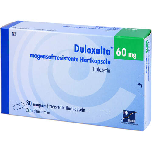 Duloxalta 60mg magensaftresistente Hartkapseln, 30 Stk., TAD Pharma GmbH