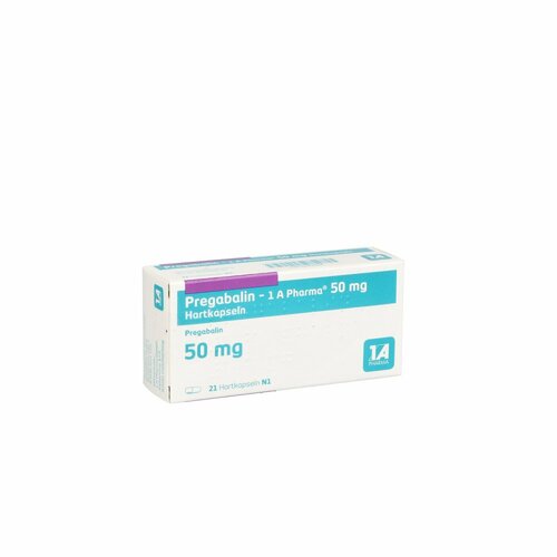 Pregabalin - 1 A Pharma 50 mg Hartkapseln, 21 ST, 1 A Pharma GmbH