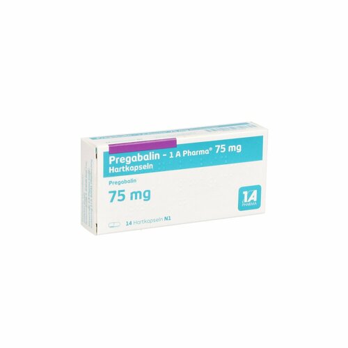 Pregabalin - 1 A Pharma 75 mg Hartkapseln, 14 Stk., 1 A Pharma GmbH