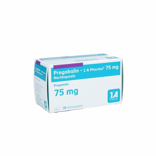 Pregabalin - 1 A Pharma 75 mg Hartkapseln, 70 ST, 1 A Pharma GmbH