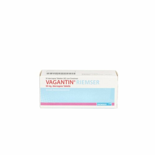 VAGANTIN RIEMSER 50 mg, 50 Stk., Esteve Pharmaceuticals GmbH