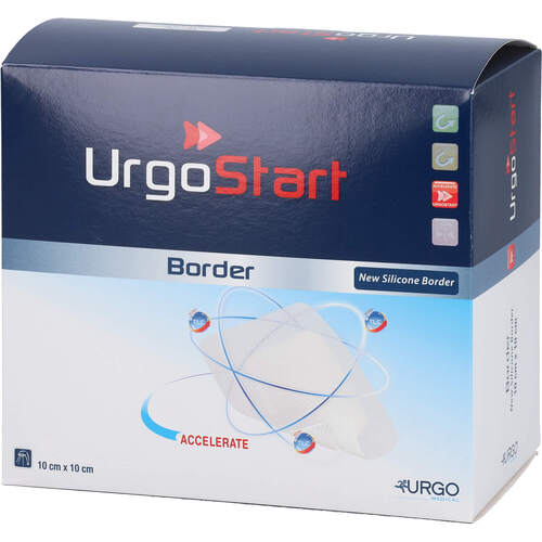 UrgoStart Border 10x10cm, 20 ST, Urgo GmbH