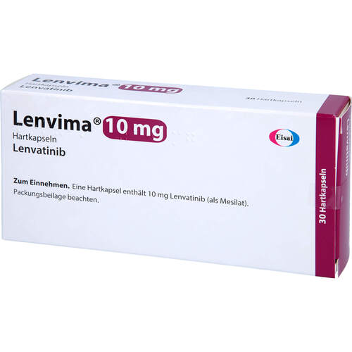 Lenvima Eisai 10mg, 30 ST, Eisai GmbH