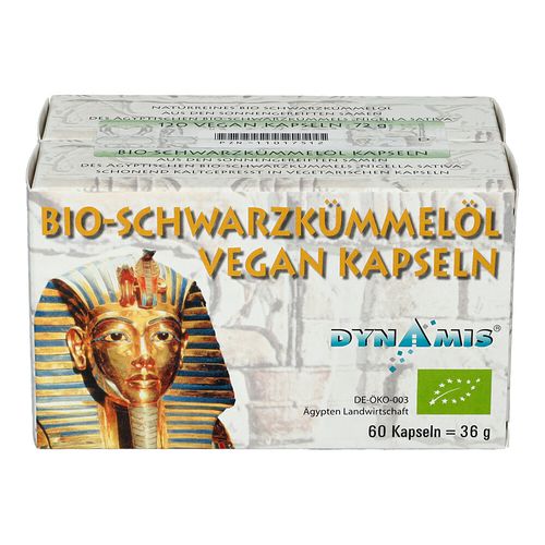 SCHWARZKUEMMEL BIO VEGAN, 120 Stk., Dynamis Gesundheitsprod.Vertr. GmbH