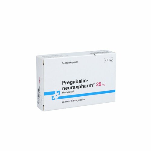 Pregabalin-neuraxpharm 25 mg, 14 ST, neuraxpharm Arzneimittel GmbH