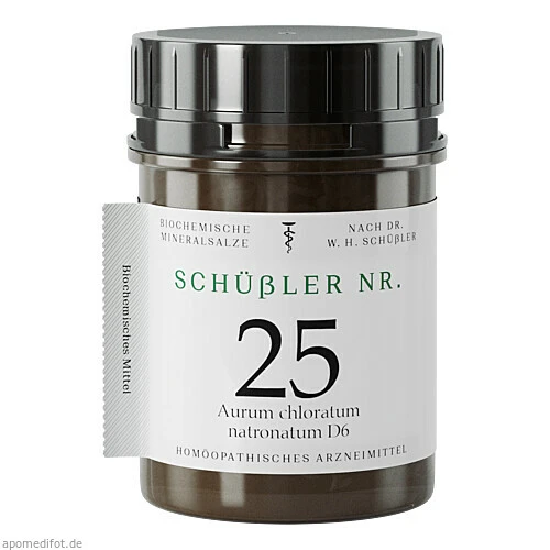 Schüssler Nr. 25 Aur. chlor. natr. D6, 400 Stk., Apofaktur E.K.
