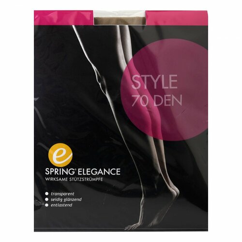 SPRING ELEGANCE Style 70den AT 5 sand, 1 Stk., Spring Medical - medizinische Strümpfe
