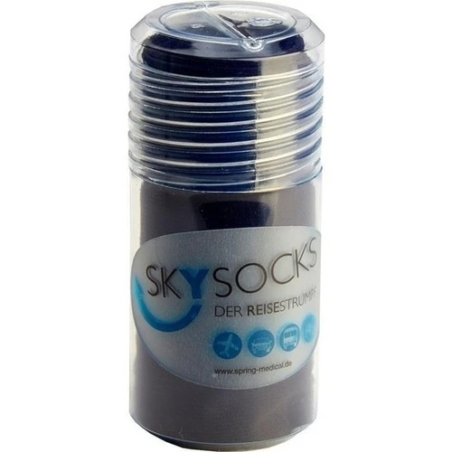 SPRING SKYSOCKS classic 70den Gr.42/43 black, 2 Stk., Spring Medical - medizinische Strümpfe
