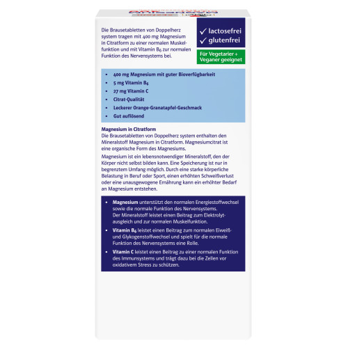 Doppelherz Magnesium 400 Citrat system, 24 Stk., Queisser Pharma GmbH & Co. KG